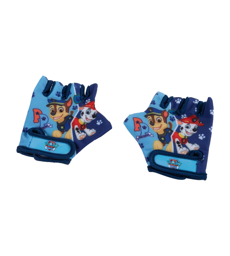 COPPIA DI GUANTI DA BICI "PAW PATROL" SENZA DITA