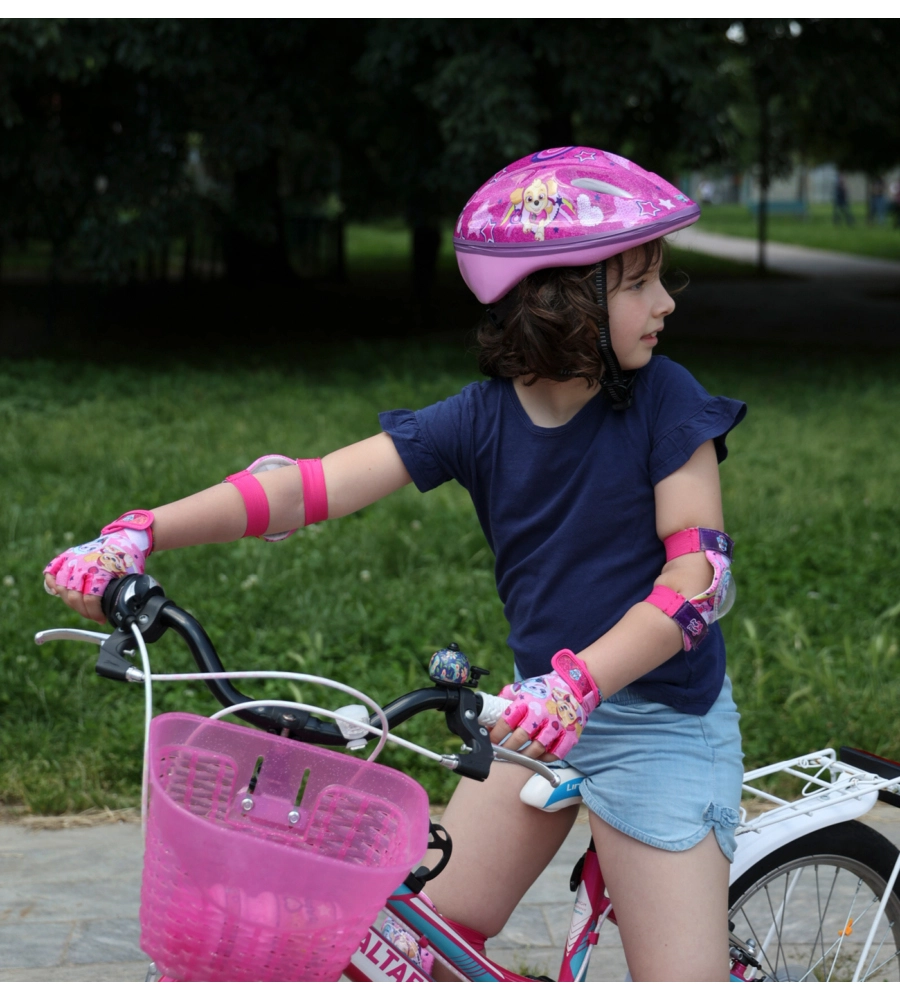 KIT DI PROTEZIONE "PAW PATROL BOY GIRL" CON 2 GOMITIERE E 2 GINOCCHIERE
