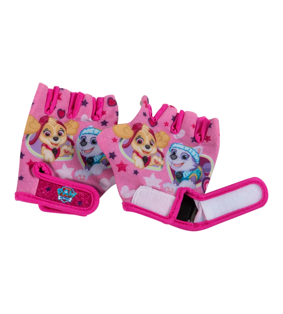 COPPIA DI GUANTI DA BICI "PAW PATROL GIRL" SENZA DITA