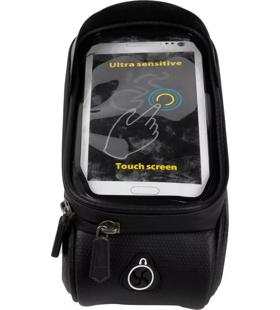 BORSA PER BICICLETTA GAZZETTA DELLO SPORT "CRONO" IDROREPELLENTE, 11X13X24 CM