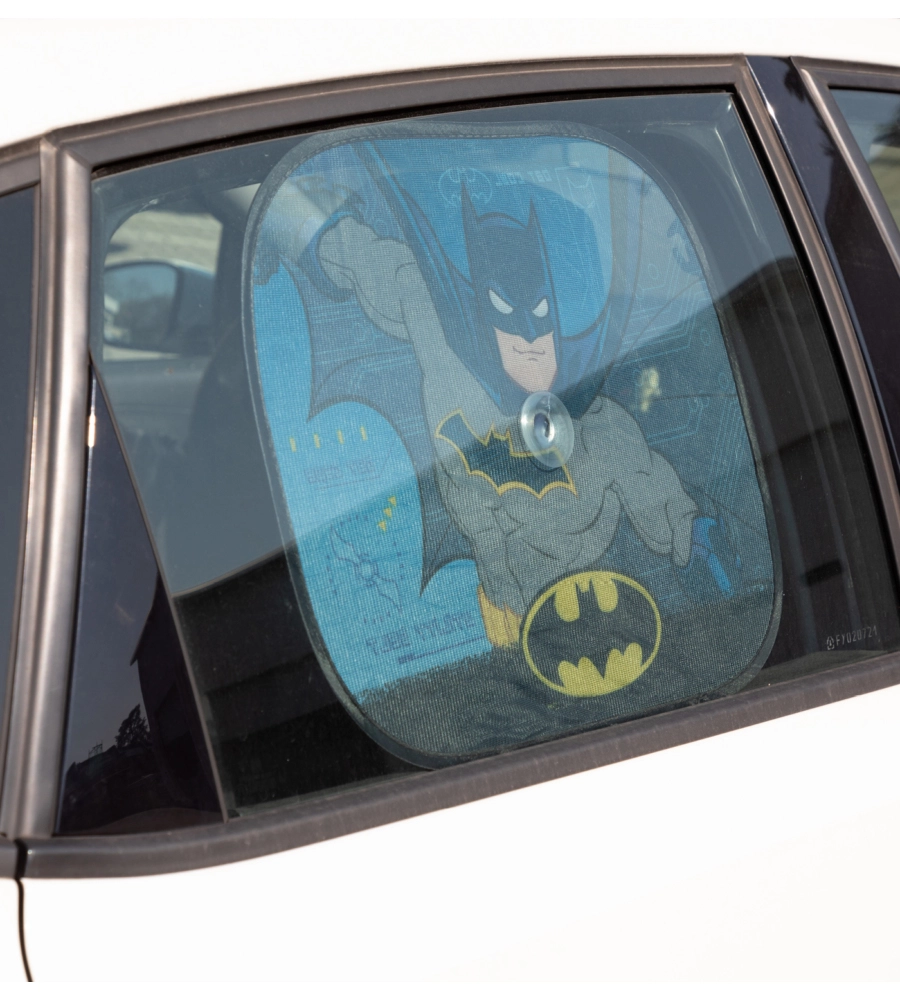 COPPIA TENDINE AUTO LATERALI "BATMAN" 44X35 CM