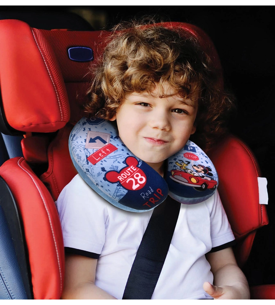 CUSCINO DA VIAGGIO "MICKEY MOUSE"