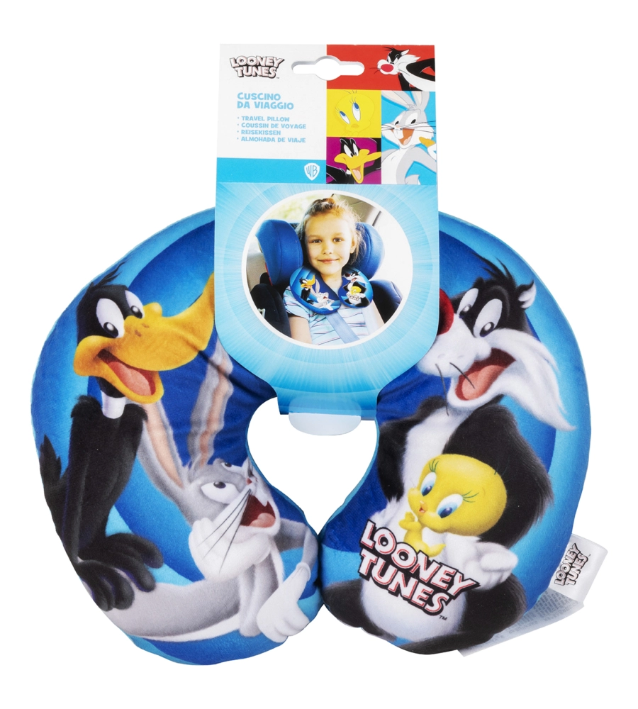 CUSCINO DA VIAGGIO "LOONEY TUNES"