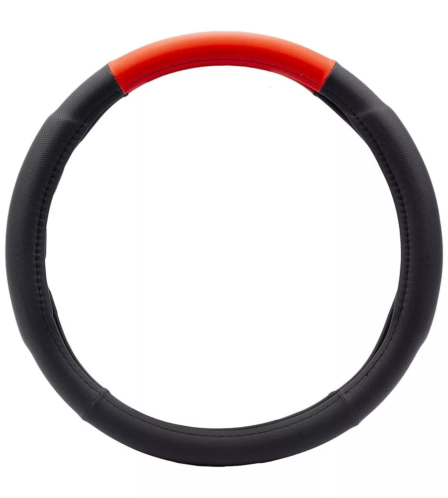 COPRIVOLANTE UNIVERSALE PER AUTO SPARCO NERO E ROSSO
