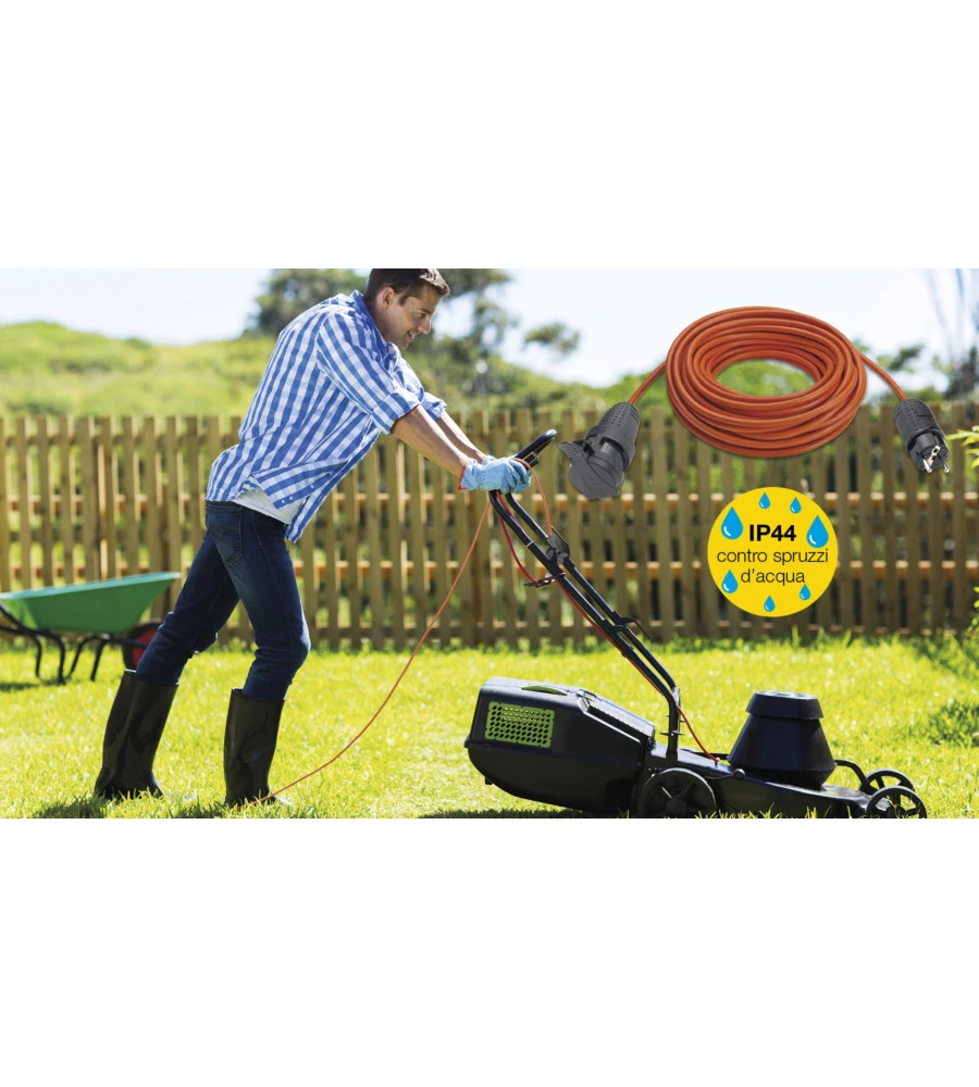 CAVO PROLUNGA UNIVERSALE LINEARE VIMAR CON 3 CONDUTTORI DA 1,5 MM 30 M