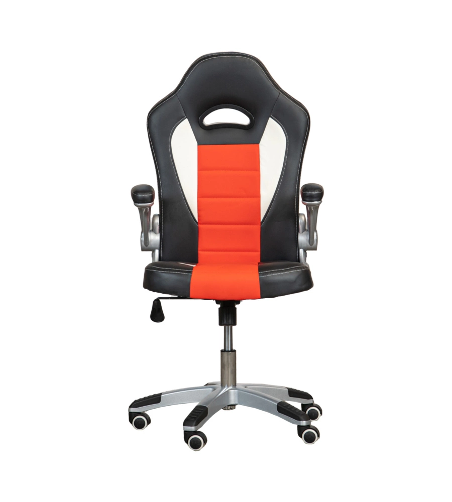 SEDIA GAMING "RIDER" ROSSA, 65X62X110 CM