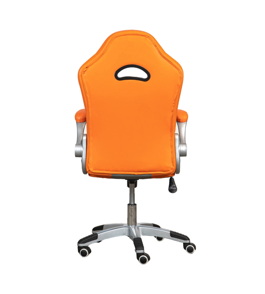 SEDIA GAMING "RIDER" ARANCIONE, 65X62X110 CM