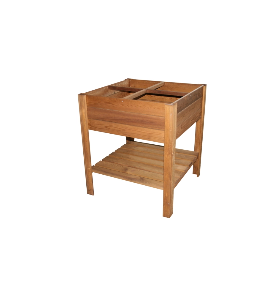 ORTO DA ESTERNO IN LEGNO APPLE SMALL, 80X80 CM