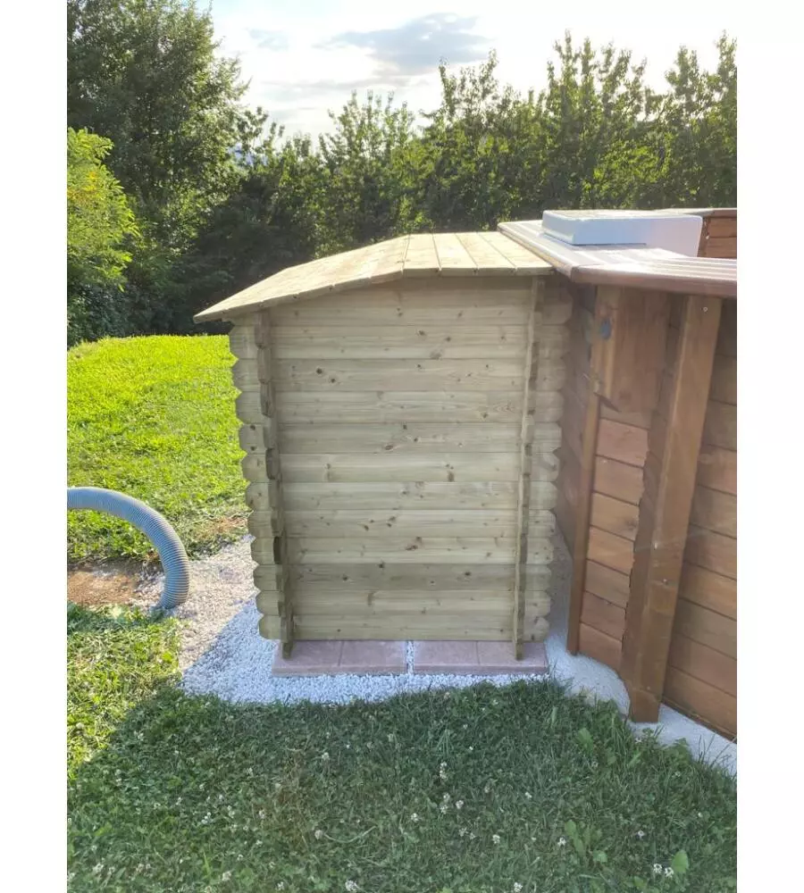 Armadio accessori piscina Roby 120 x 89 cm