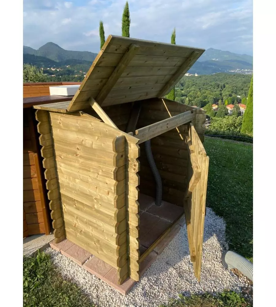 Armadio accessori piscina Roby 120 x 89 cm