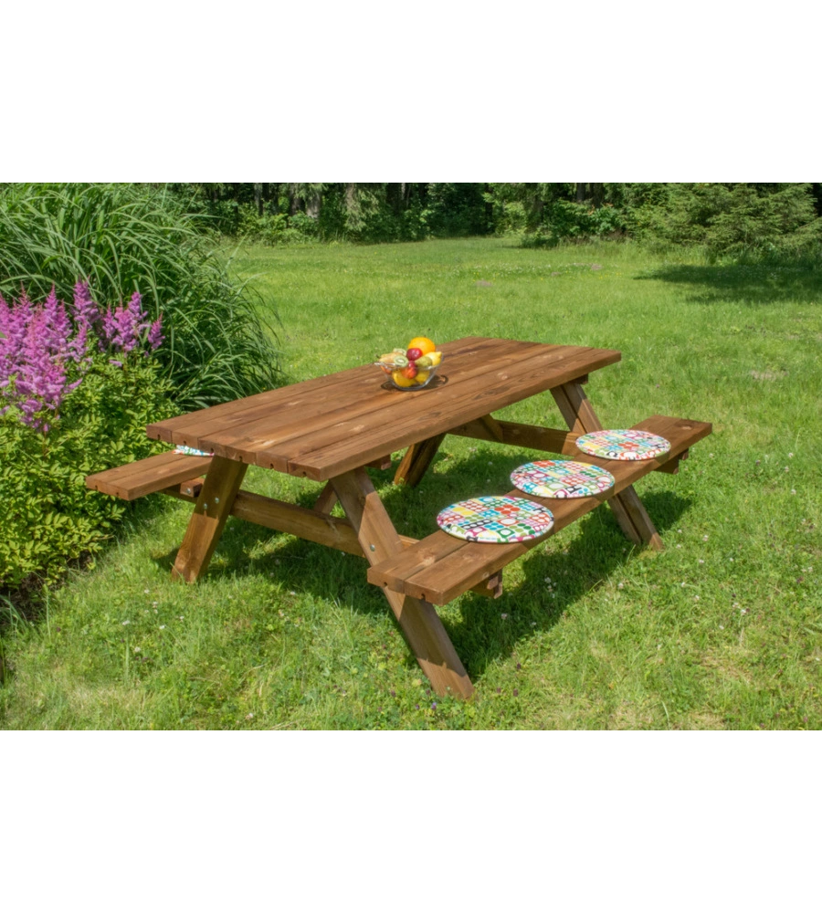TAVOLO DA PIC NIC OASI, 177X154X74 CM
