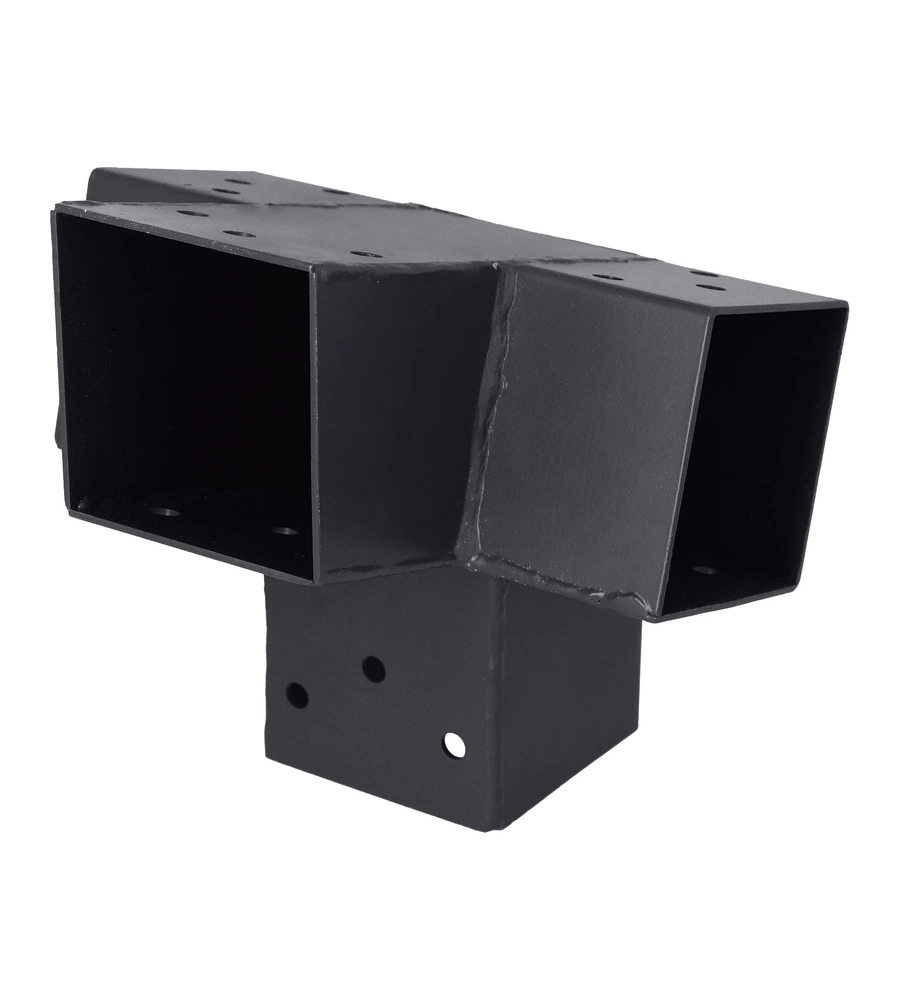 PLUG-IN CONNETTORE GIUNTO SUKI 7X7 ANGOLO 105° ANTRACITE CON 4 CONNESSIONI