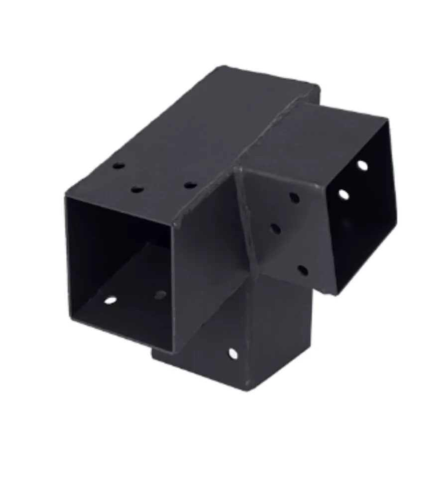 PLUG-IN CONNETTORE SUKI 7X7 ANGOLO DESTRO 75° ANTRACITE CON 3 CONNESSIONI