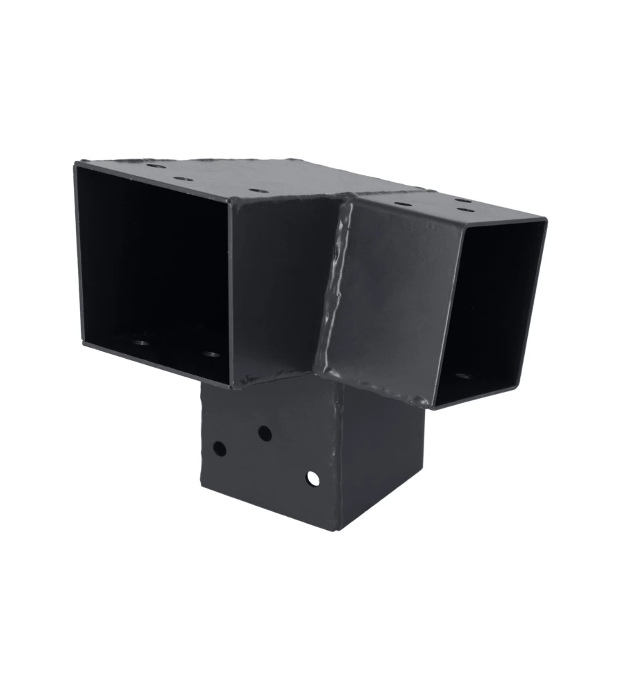 PLUG-IN CONNETTORE SUKI 7X7 ANGOLO DESTRO 105° ANTRACITE CON 3 CONNESSIONI