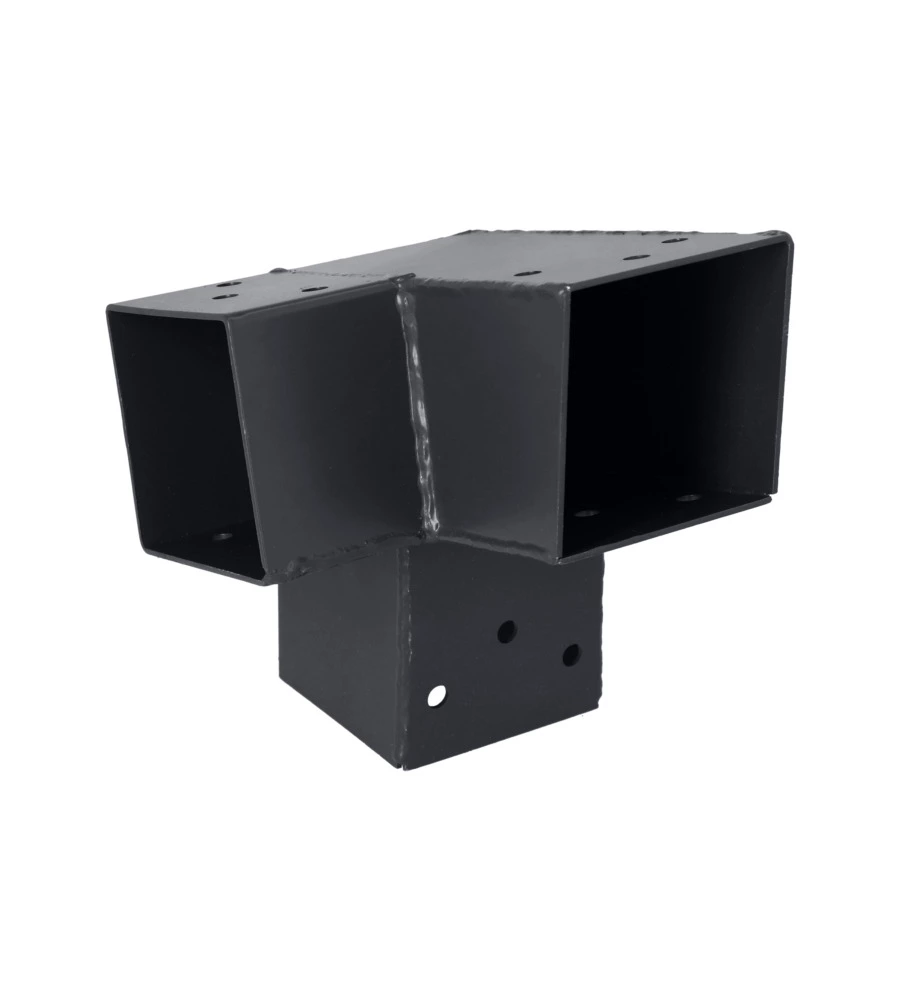 PLUG-IN CONNETTORE SUKI 7X7 ANGOLO 105° SINISTRO ANTRACITE CON 3 CONNESSIONI