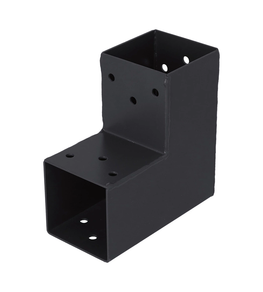 CONNETTORE PLUG-IN PER PALO 7X7 A 2 CONNESSIONI AD ANGOLO 90°, ANTRACITE - SUKI