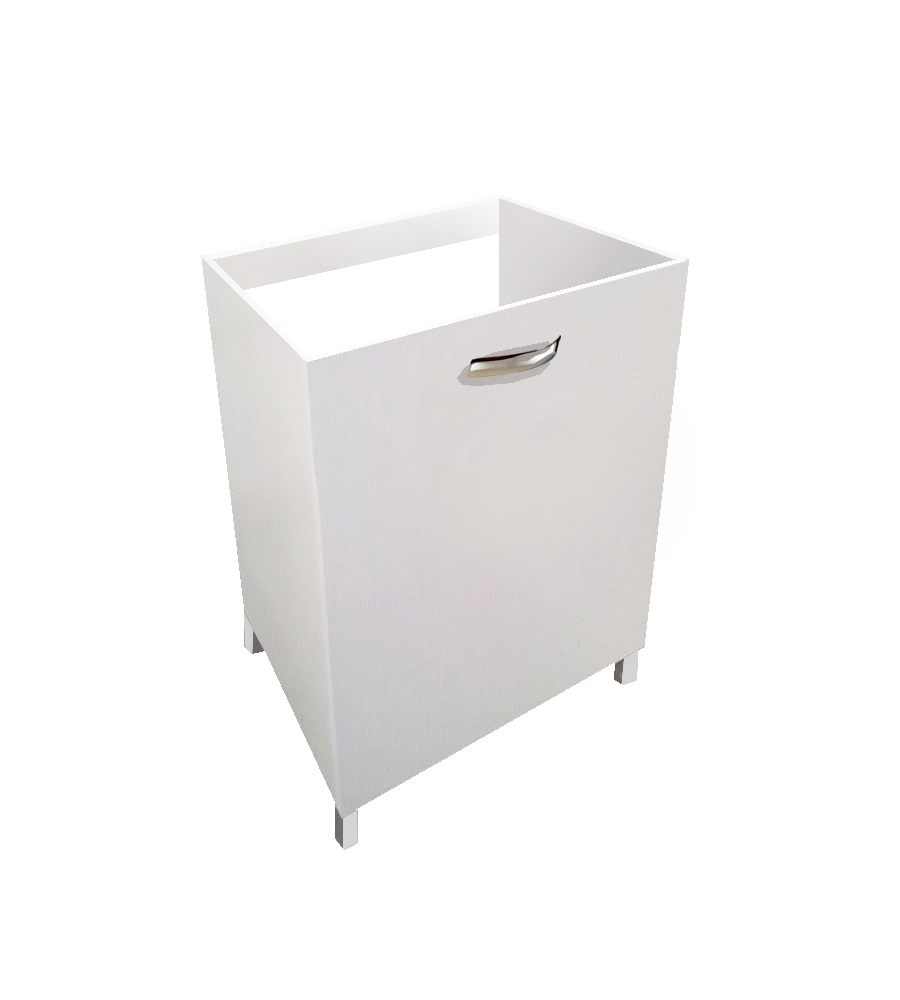 MOBILE SOTTOLAVELLO BIANCO - SOFT - 60 CM