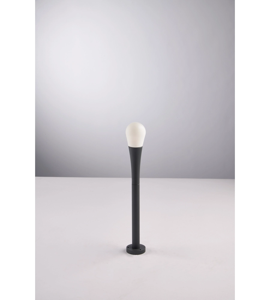 PALO LED "DROP" IN ALLUMINIO H34 CM, 1XG9