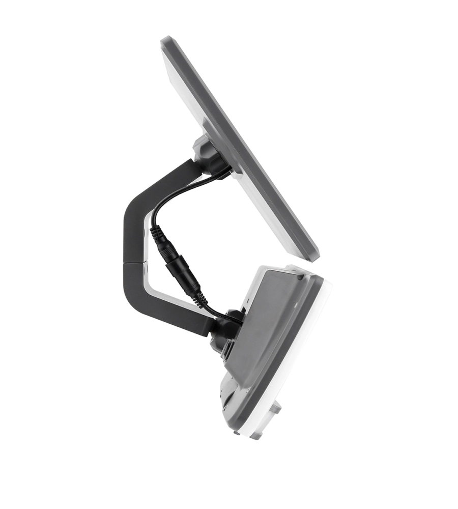 PROIETTORE LED "ULYSSE" ANTRACITE CON PANNELLO SOLARE, 10 W