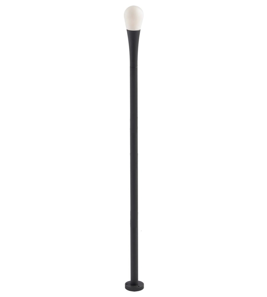 PALO LED "DROP" IN ALLUMINIO H74 CM, 1XG9