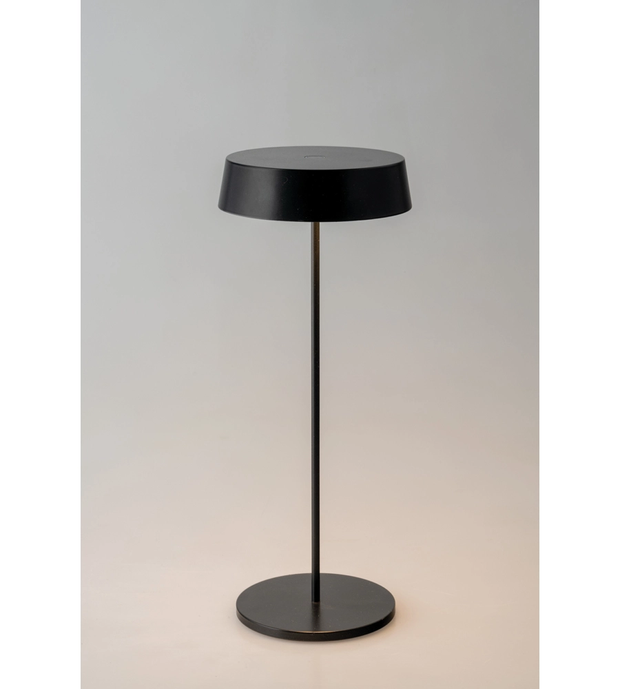 LUME LED PORTATILE "COCKTAIL" NERO 29,5 X 12 CM, 2.2 W