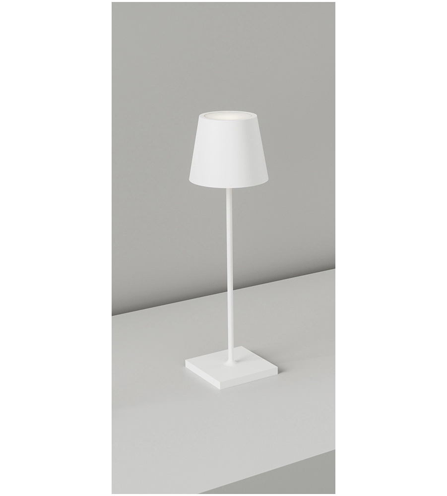 LUME LED PORTATILE "DRINK" BIANCO 38X11 CM, 2.2 W