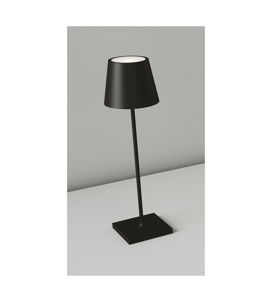 LUME LED PORTATILE "DRINK" NERO 38X11 CM, 2.2 W