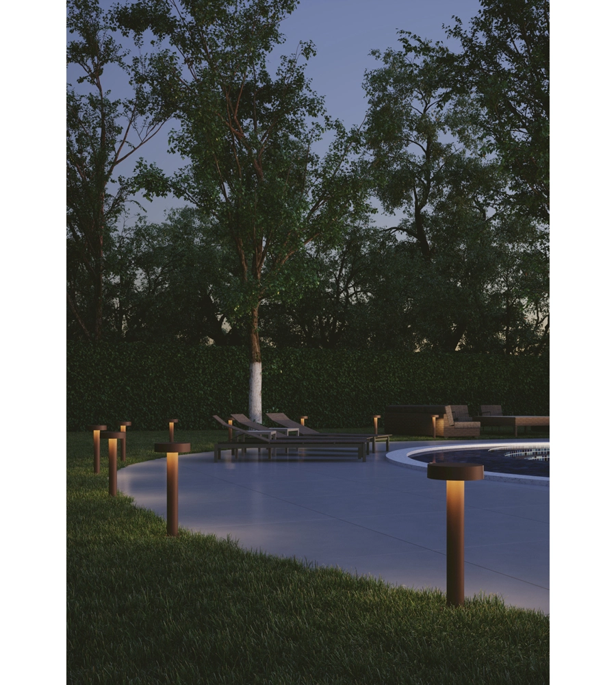 PALO DA GIARDINO "UNDERWOOD" CORTEN 70X21 CM, 4XG9