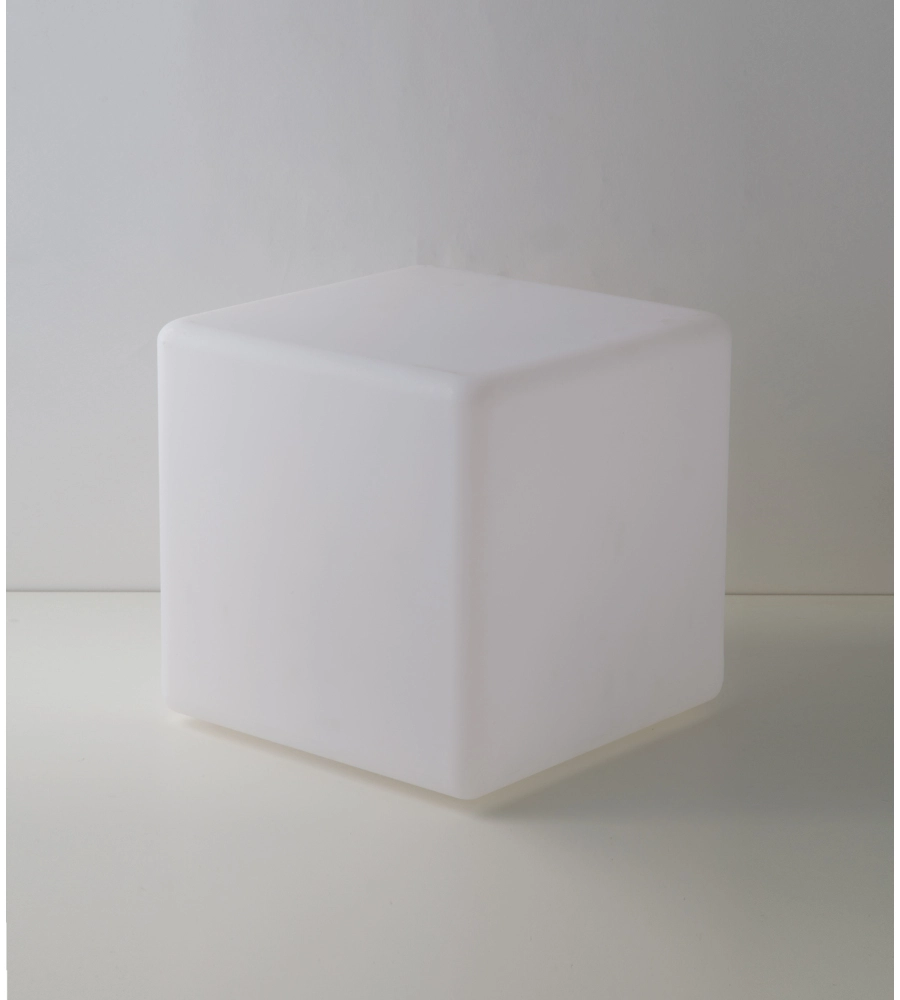 LUME DA GIARDINO SOLARE LED "GECO" BIANCO 30X30X30, 1.5 W
