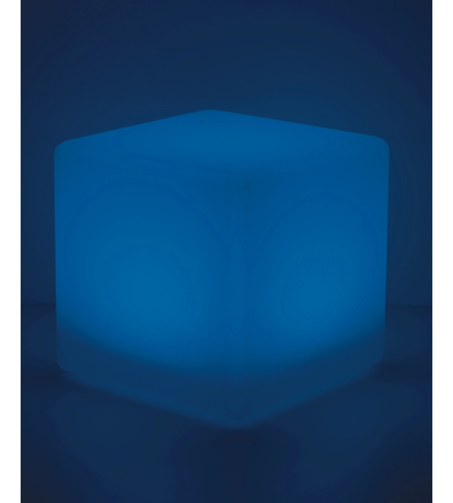 LUME DA GIARDINO SOLARE LED "GECO" BIANCO 30X30X30, 1.5 W
