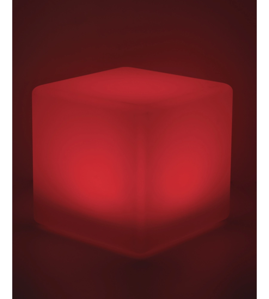 LUME DA GIARDINO SOLARE LED "GECO" BIANCO 30X30X30, 1.5 W