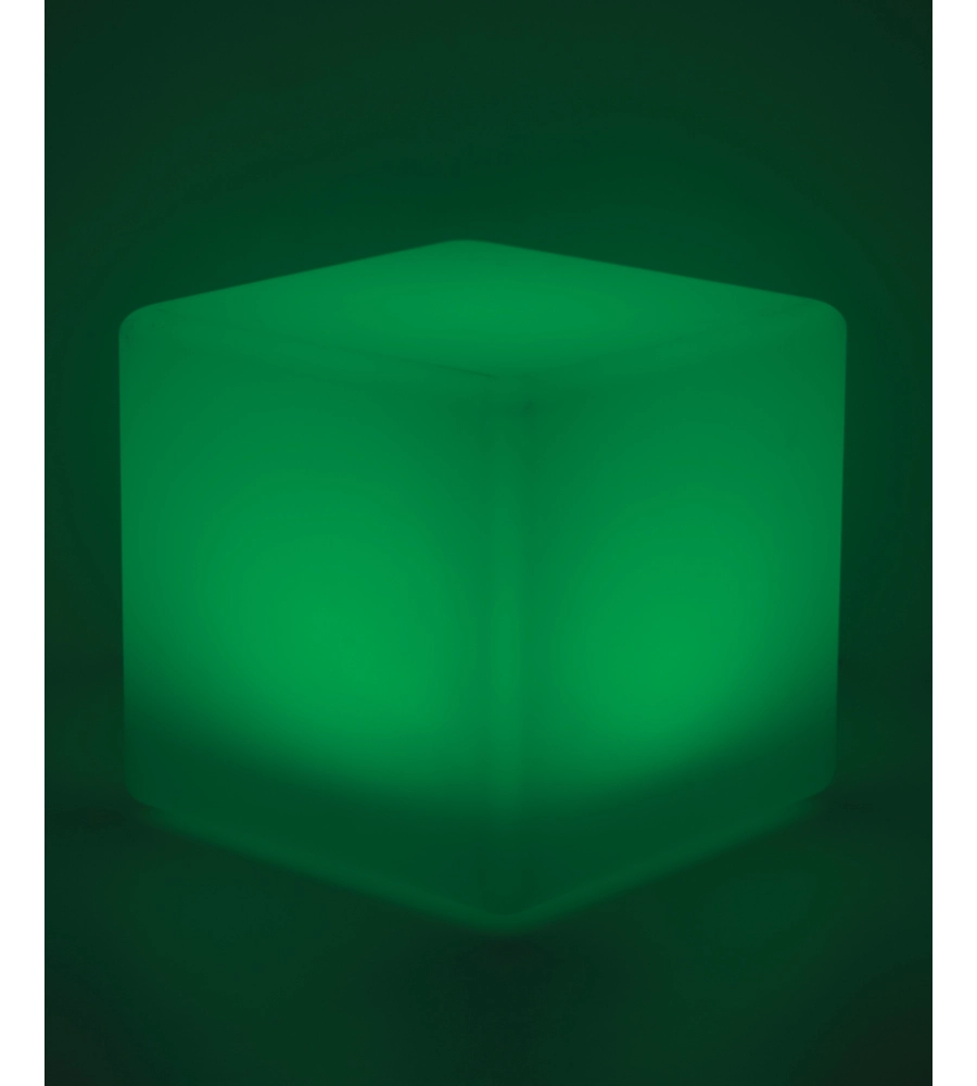 LUME DA GIARDINO SOLARE LED "GECO" BIANCO 30X30X30, 1.5 W