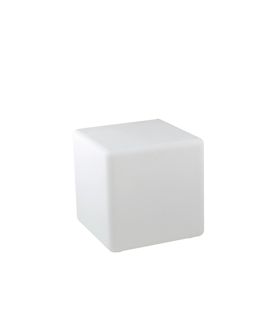 LUME DA GIARDINO "GECO" BIANCO 50X50X50, 1XE27