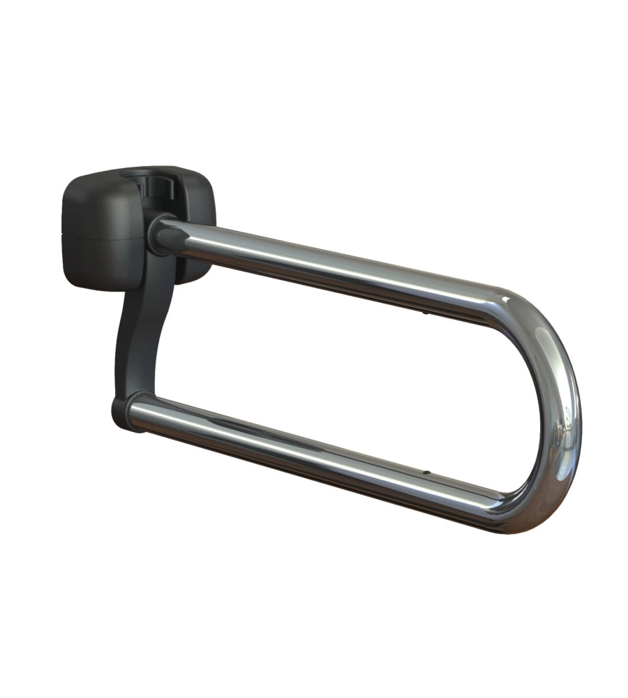 BARRA RIBALTABILE IN ACCIAIO INOX, 70 CM