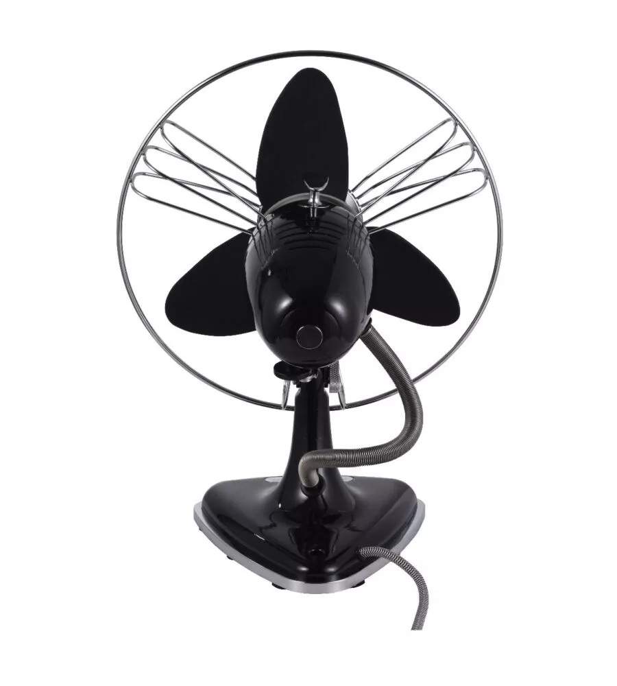 VENTILATORE DA TAVOLO IN METALLO CON FINITURE CROMATE - BIMAR VTM34NE