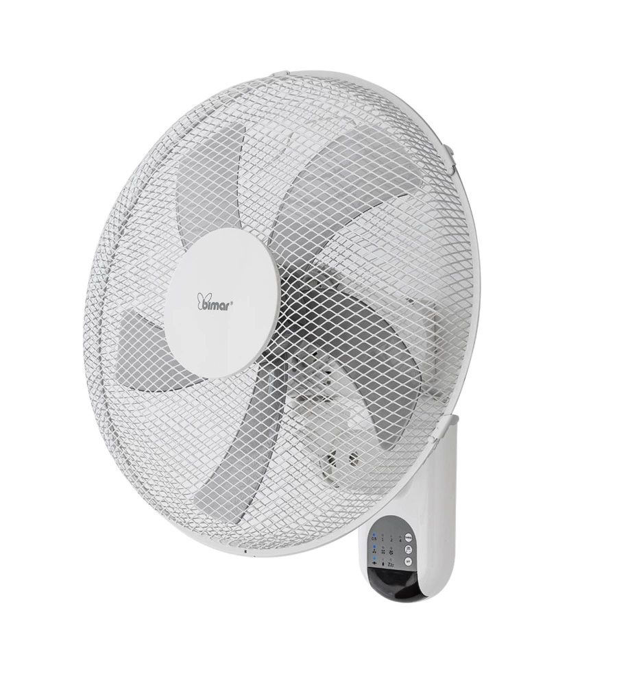 VENTILATORE A PARETE CON 5 PALE E TELECOMANDO - BIMAR VM45
