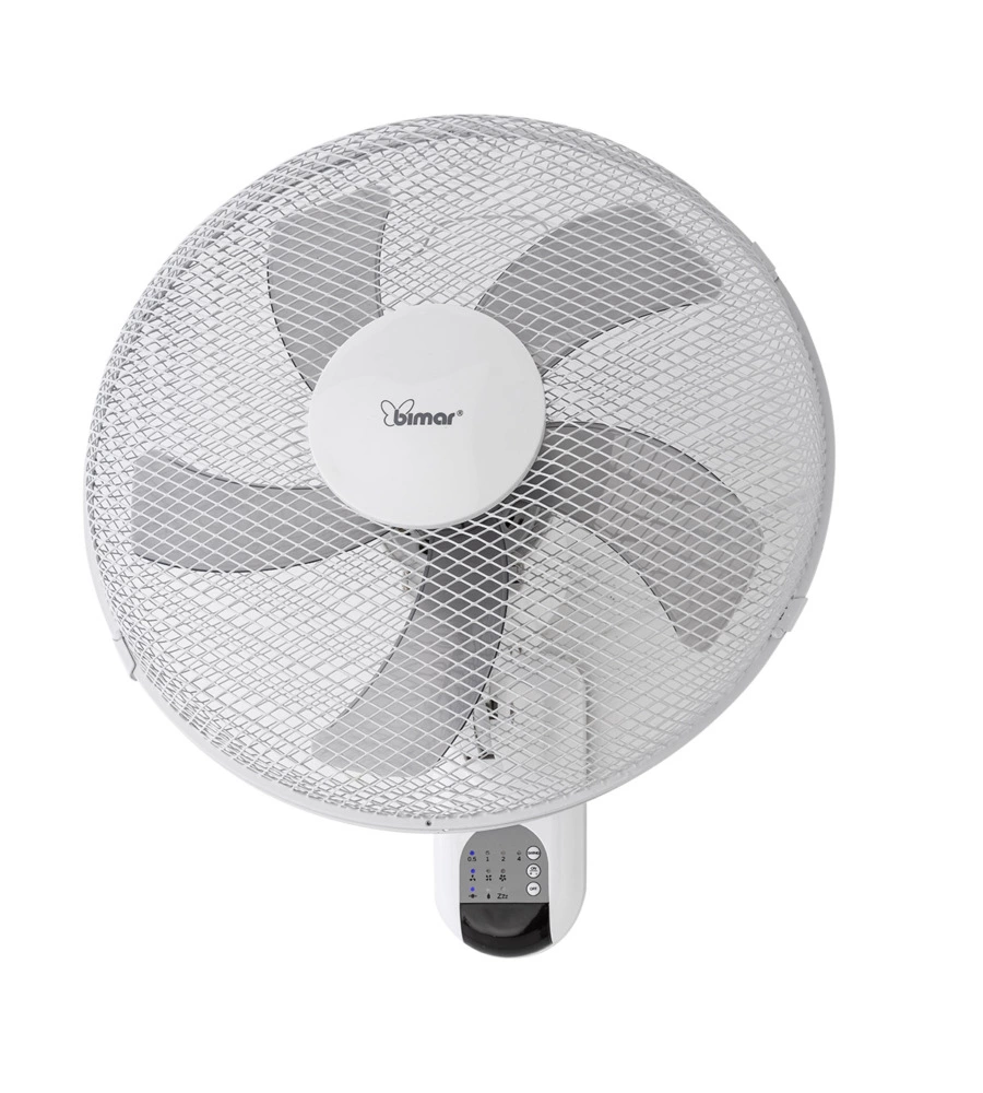 VENTILATORE A PARETE CON 5 PALE E TELECOMANDO - BIMAR VM45