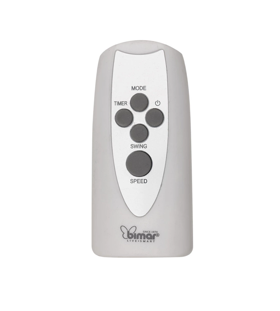 VENTILATORE A PARETE CON 5 PALE E TELECOMANDO - BIMAR VM45