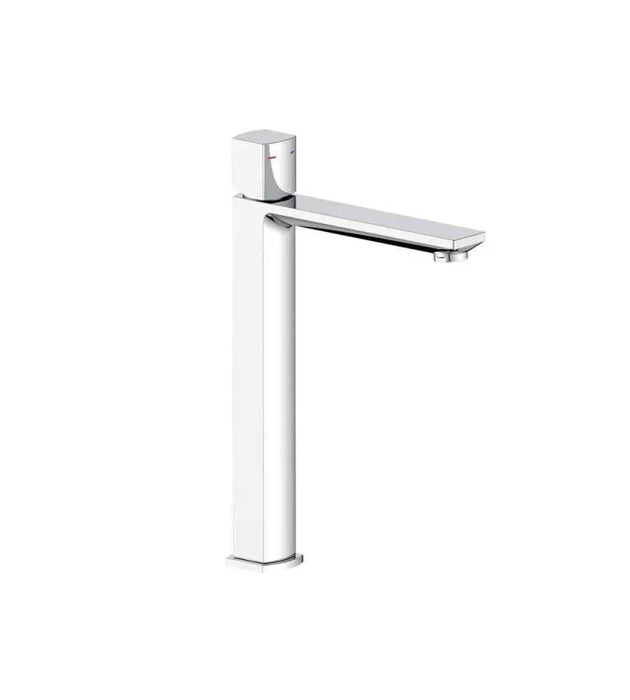 RUBINETTO LAVABO ALTO "DOMUS" - MONOCOMANDO - D 25 MM