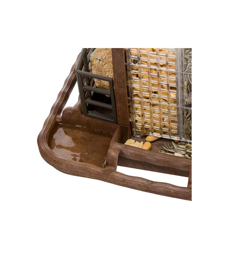 MANGIATOIA SILOS PER UCCELLI SELVATICI "JOK 2", 34X26X23 CM - FERPLAST