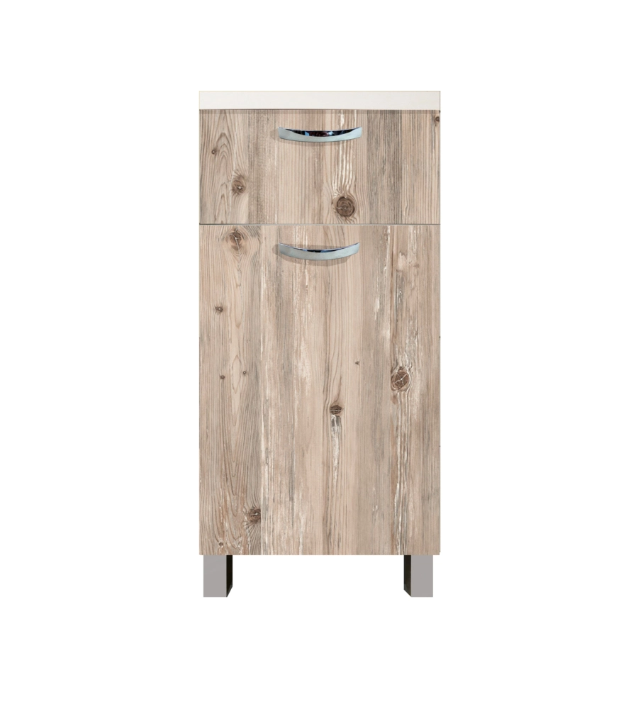 BASE CUCINA CON CASSETTO E UN'ANTA "EASY PLUS", 40 CM