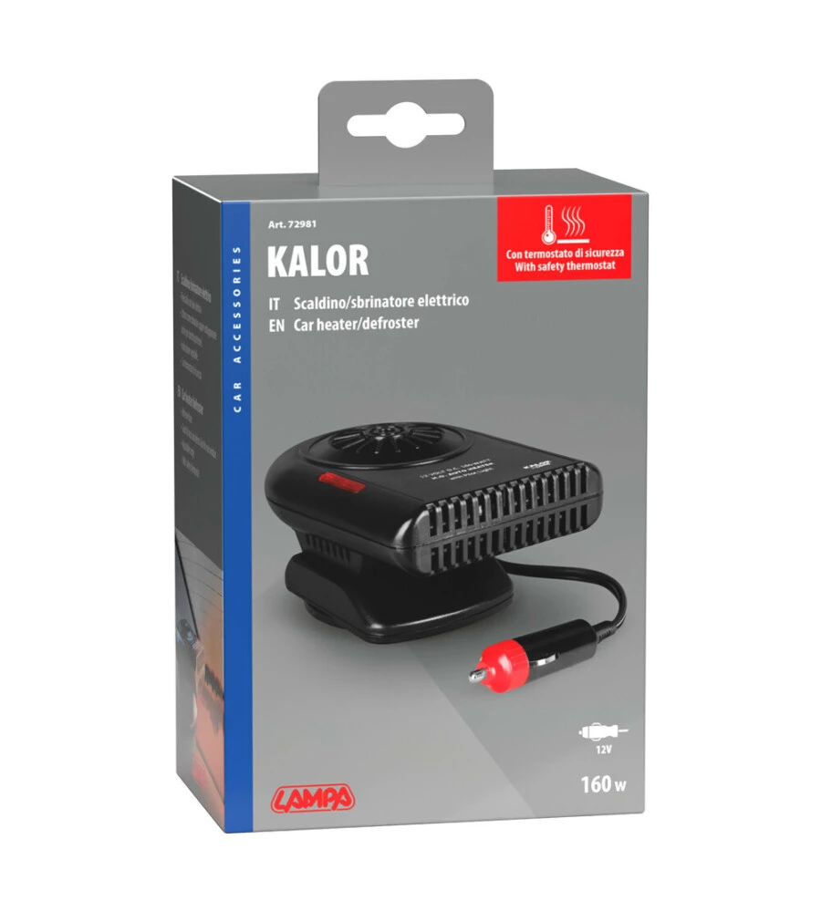 Scaldino per auto lampa "Kalor" 160W
