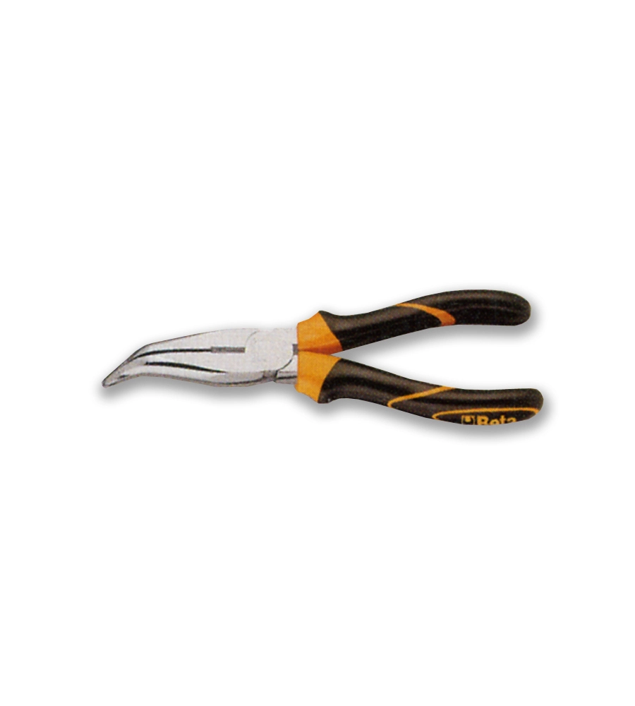PINZA A BECCHI PIATTI LUNGHI CURVI - 200 MM - BETA 1164BM