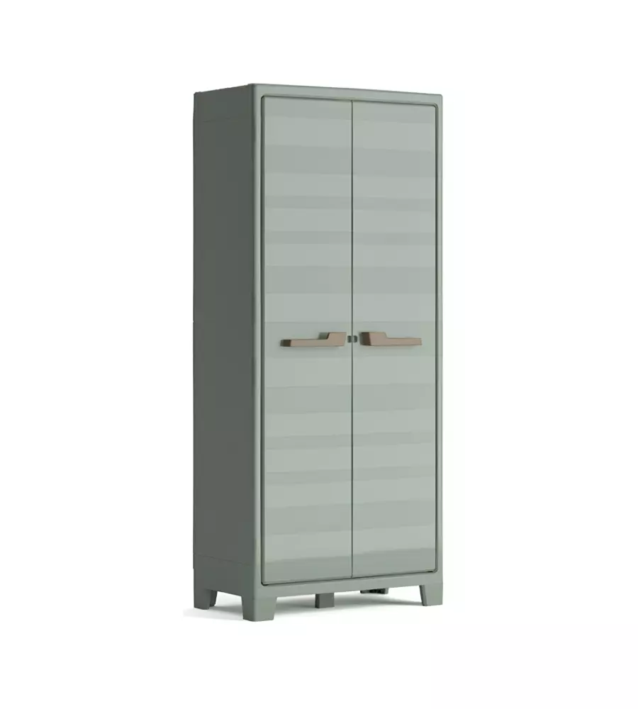 ARMADIO IN RESINA ALTO KETER "PLANET" GRIGIO 80X44X182 CM