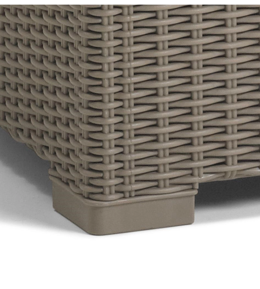 TAVOLINO DA ESTERNO CALIFORNIA COLOR CAPPUCCINO, 68X68X35 CM - KETER