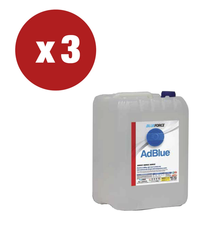 PROMO 3 PEZZI ADBLUE ADDITIVO AUTO PER MOTORI DIESEL EURO 4 - 5 - 6.