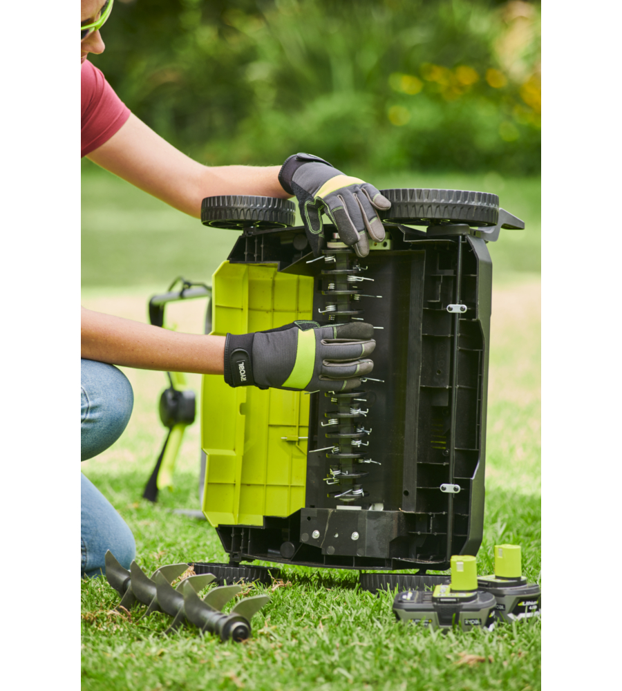 SCARIFICATORE A BATTERIA RYOBI "RY18SFX35A-0" 18V 35 CM , SOLO CORPO MACCHINA