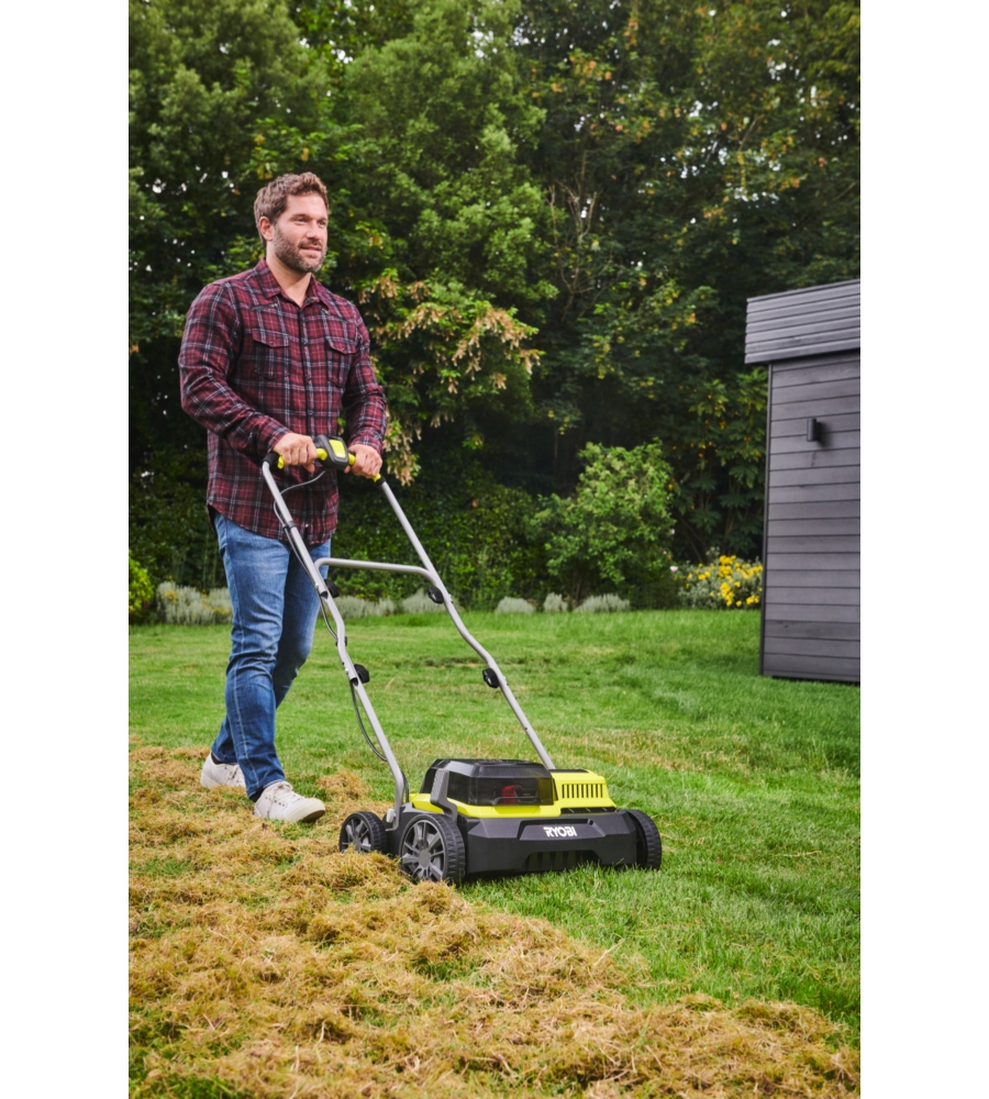 SCARIFICATORE A BATTERIA RYOBI "RY18SFX35A-0" 18V 35 CM , SOLO CORPO MACCHINA