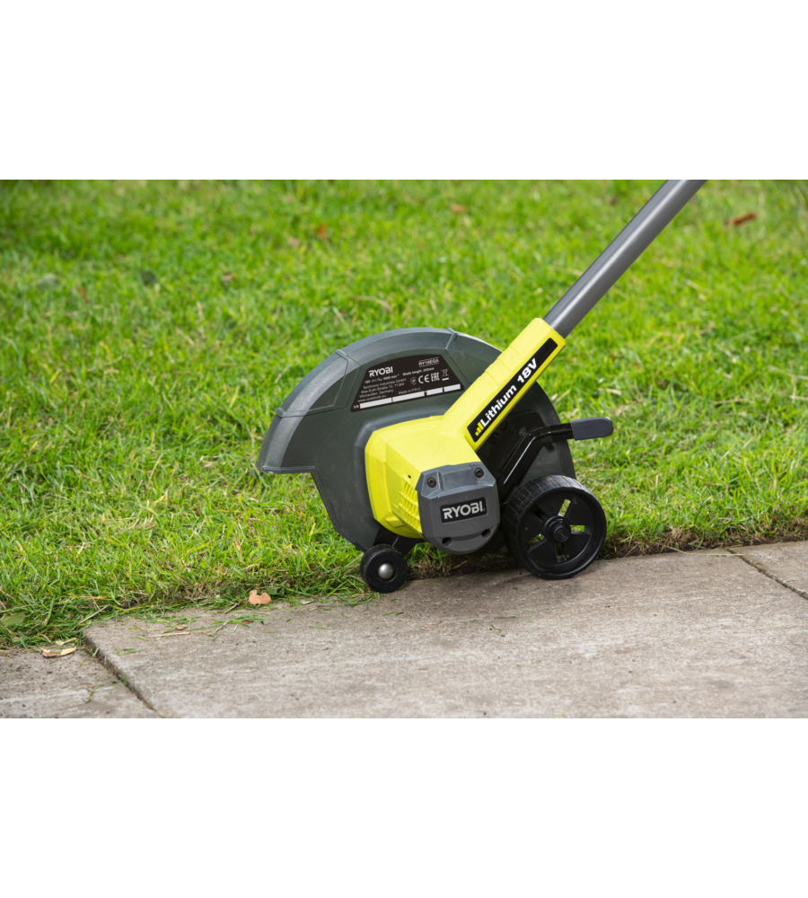 TAGLIABORDI A BATTERIA RYOBI "RY18EGA-0" 18V, SOLO CORPO MACCHINA