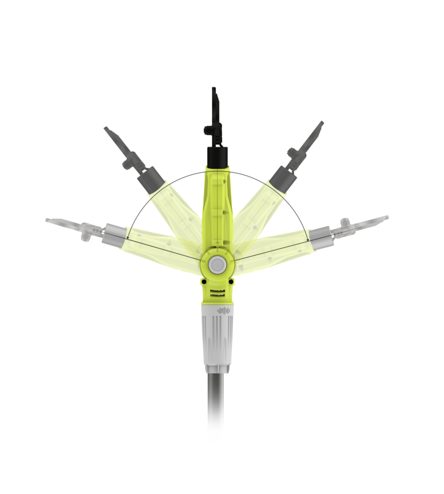 SVETTATOIO TELESCOPICO A BATTERIA RYOBI "RY18PLA-0" TAGLIO 32 MM 18V, SOLO CORPO MACCHINA